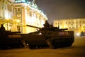 Evening training parade to mark the lifting of the blockade of St. Petersburg in World War II