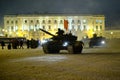 Evening training parade to mark the lifting of the blockade of St. Petersburg in World War II