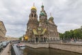St. Petersburg, Russia, 14, July, 2017: The Church of the Savior on the Blood