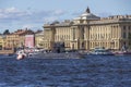 Project 677 submarine Lada Kronstadt at the Navy Day parade in St. Petersburg