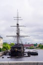 St. Petersburg Russia July 1, 2021. restaurant Sailboat Flying Dutchman