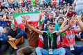 FIFA World Cup in Russia 2018, iranian football fans.
