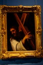 Picture The carrying of the cross is a 1537 oil painting by Sebastiano del Piombo in State Hermitage Museum in Saint Petersburg,