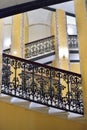 Flights of Marble stairs in the Big Gatchina Palace Royalty Free Stock Photo