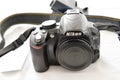 Nikon d3100 camera. Royalty Free Stock Photo