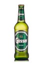 St.Petersburg, Russia - May 2018 - Bottle of Gosser lager beer.