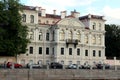 Old buildings on the waterfront European architecture