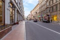 Gorokhovaya Street is one of the central streets of St. Petersburg. Russia. Russia