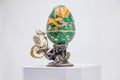 Russian jewelry souvenir, easter eggs copy of Faberge