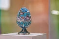 Russian jewelry souvenir, easter eggs copy of Faberge