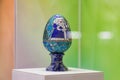 Russian jewelry souvenir, easter eggs copy of Faberge