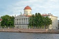 ST. PETERSBURG, RUSSIA. View of Institute of the Russian literature (Pushkin house)