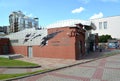 ST. PETERSBURG, RUSSIA. View of Water Universe multimedia exhibition complex