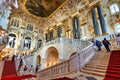 St. Petersburg Russia. The Winter Palace Hermitage Museum. Jordan Staircase