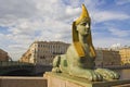 St. Petersburg, sculpture of sphinx
