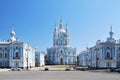 St. Petersburg. Smolny Cathedral and Convent Royalty Free Stock Photo