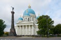 St. Petersburg, Trinity Izmailovsky Cathedral and the Column of