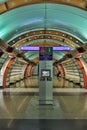 St. Petersburg underground station Royalty Free Stock Photo