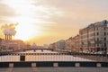 St. Petersburg, Urban landscape Royalty Free Stock Photo