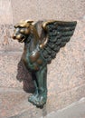 St. Petersburg, winged lion