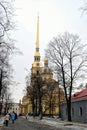 Peter and Paul Cathedral, St. Petersburg, Russia Royalty Free Stock Photo