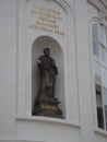 St. Petrus statue. Prague castle.