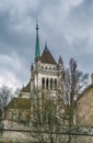 St. Pierre Cathedral, Geneva, Swizerland Royalty Free Stock Photo