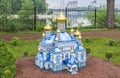 St. Pokrovsky Monastery in Kiev. The layout of the church Royalty Free Stock Photo