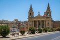 St Publius Church in Floriana - Valletta, Malta