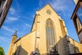 St. Remigius catholic parish church gothic style building in Bonn historical city centre Royalty Free Stock Photo