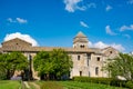 St Remy de Provence, Bouches du Rhone, France, 11.05.2019. Yard in the monastery of St. Paul de Mausole