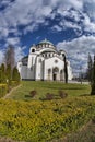 St. Sava Cathedral in Belgrade, Capital city of Serbia Royalty Free Stock Photo