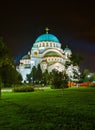 St. Sava Cathedral - Belgrade - Serbia Royalty Free Stock Photo