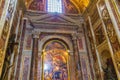 St. Peter`s Basilica chapel Vatican Royalty Free Stock Photo