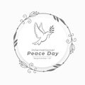 21st september world peace day background for social unity and faith