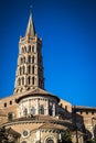 St. Sernin Basilica in Toulouse France Royalty Free Stock Photo