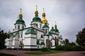 St. Sophia Cathedral.Kiev on cloudy day, Ukraine.ARW Royalty Free Stock Photo