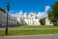 St. Sophia Cathedral in Novgorod Kremlin, Veliky Novgorod, Russia Royalty Free Stock Photo