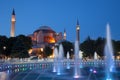 St. Sophia at night Royalty Free Stock Photo