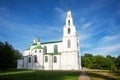 St. Sophia Orthodox Cathedral in Polotsk on a sunny summer day, Belarus. Royalty Free Stock Photo