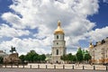 St. Sophia square in Kyiv Royalty Free Stock Photo
