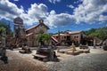 St. Stanislaus Church in Altos de Chavon, Casa de Campo Royalty Free Stock Photo