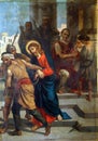 1st Stations of the Cross, Jesus is condemned to death