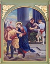 1st Stations of the Cross, Jesus is condemned to death