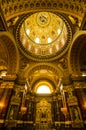 St. Stephan in Budapest,Hungary Royalty Free Stock Photo