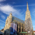 St. Stephan cathedral in Vienna Royalty Free Stock Photo