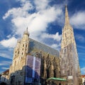 St. Stephan cathedral in Vienna Royalty Free Stock Photo