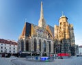 St. Stephan cathedral in Vienna, Austria Royalty Free Stock Photo