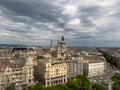 St. Stephen Basilica on Andrassy Avenue. Budapest, Hungary Royalty Free Stock Photo