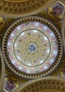 St. Stephen basilica dome, Budapest, Hungary Royalty Free Stock Photo